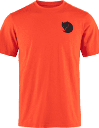 Fjällräven Men's Walk With Nature T-Shirt Flame Orange