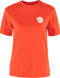 Fjällräven Women's Walk With Nature T-Shirt Flame Orange