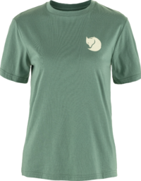 Fjällräven Women's Walk With Nature T-Shirt Patina Green