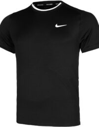 Nike Court Dri-fit Advantage T-shirt Herrar-svart Svart