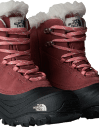 The North Face Kids' Shellista V Lace Waterproof Snow Boots Canyon Dust/Terracotta