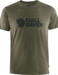 Fjällräven Men's Fjällräven Logo T-shirt Dark Olive