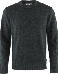 Fjällräven Men's Övik Round-neck Sweater Dark Grey