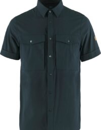 Fjällräven Men's Abisko Trekking Shirt SS Dark Navy