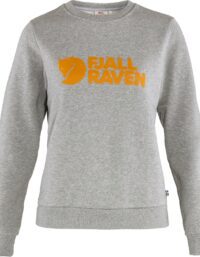 Fjällräven Women's Fjällräven Logo Sweater Grey Melange