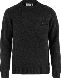 Fjällräven Men's Lada Round-neck Sweater Black