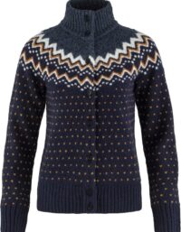 Fjällräven Women's Övik Knit Cardigan Dark Navy