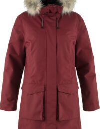 Fjällräven Women's Nuuk Lite Parka Bordeaux Red