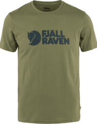 Fjällräven Men's Fjällräven Logo T-shirt Caper Green