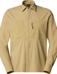 The North Face Men's Lightrange Long Sleeve Shirt Khaki Stone