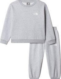 The North Face Kids' Simple Dome Fleece Set TNF Light Grey Heather