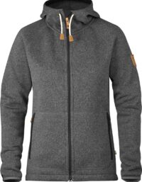 Fjällräven Women's Övik Reinforced Hoodie Dark Grey