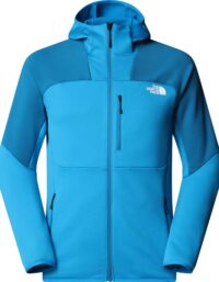 The North Face Men's Meteora Full Zip Fleece Skyline Blue/Adriatic Blue