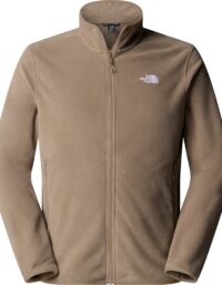 The North Face Men's Glacier Fleece Jacket Mocha Brown