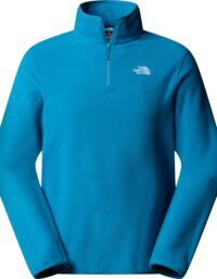 The North Face Men's Glacier Fleece 1/4 Zip Jacket Dusk Blue