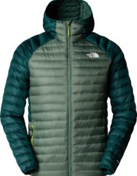 The North Face Men's Bettaforca Hooded Down Jacket Duck Green/Deep Nori