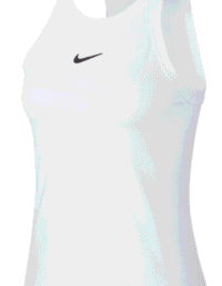 NIKE Court Dry Tank White - Women (Storlek: XL)