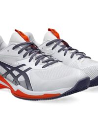 Asics Speed FF 3 White/Grey Clay Mens - 2025 (Storlek: 40)