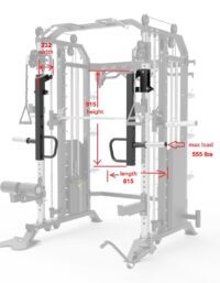 Master Fitness Master Fitness Jammerarms till X16/X18/X19/X22 Svart