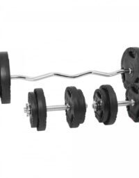 Gorilla Sports Curlstång Hantlar PRO Trigrip 70kg