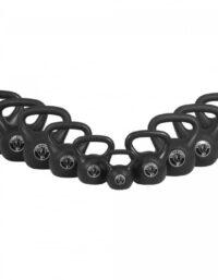Gorilla Sports Kettlebellpaket GS Svart 113kg
