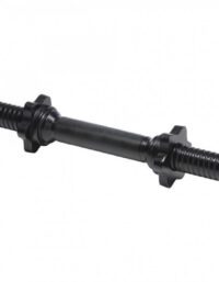 Gorilla Sports Hantelstång 1x35cm BLACK Stjärnlås 30mm