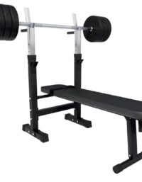 Gorilla Sports Bänkpress BLACK Skivstång 38kg