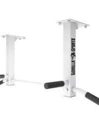 Gorilla Sports Pull-Up-Stång Chinsstång WHITE Tak