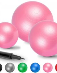 Gorilla Sports Fitnessboll Yogaboll Pilatesboll - Svart 65cm