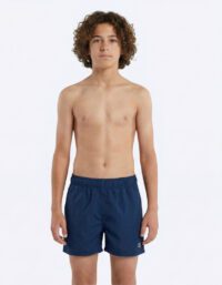 Watery badshorts för pojkar - Waverly - Mörkblå - Badshorts barn