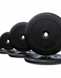 Gorilla Sports Viktskivor GUMMI Gjutjärn 1,25–25kg - 25kg