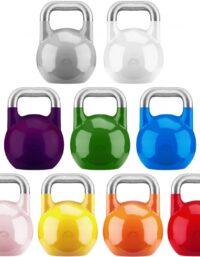 Gorilla Sports Kettlebell Competition Pro 8-40kg - Rosa - 8kg