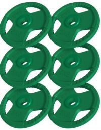 Gorilla Sports Viktskivor Trigrip 51mm 6x5kg