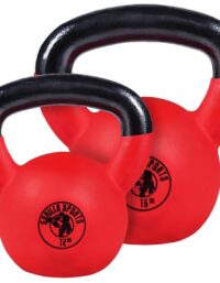 Gorilla Sports Kettlebellpaket Vinyl 12kg 16kg