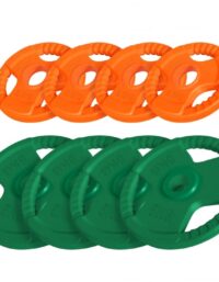Gorilla Sports Viktskivor Trigrip 31mm 4x5kg 4x2,5kg