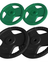 Gorilla Sports Viktskivor Trigrip 31mm 2x10kg 2x5kg