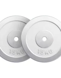 Gorilla Sports Viktskivor CHROME 2x15kg