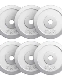Gorilla Sports Viktskivor CHROME 6x5kg