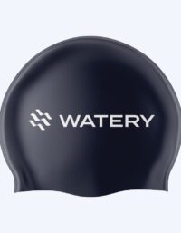 Watery badmössa (från 10 år) - Signature Latex - Mörkblå - Simmössa