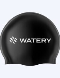 Watery badmössa (från 10 år) - Signature Latex - Svart - Simmössa