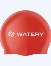 Watery badmössa (från 10 år) - Signature Latex - Röd - Simmössa