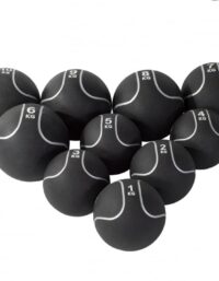 Gorilla Sports Medicinboll Svart/Silver 1-10kg - 10kg