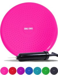Gorilla Sports Balanskudde Balansdyna Piggar 33cm - Grå