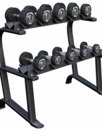 Gorilla Sports Hantlar GS Med Hantelställ Paket 80kg