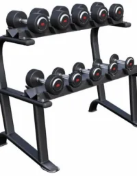 Gorilla Sports Hantlar GUMMI Med Hantelställ Paket 80kg