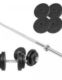 Gorilla Sports Skivstång Hantlar BASIC 60kg