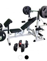 Gorilla Sports Multigym TRIGRIP 100kg - Black - 100kg