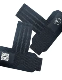 Gorilla Sports Dragremmar Lifting Straps Med Handledsstöd