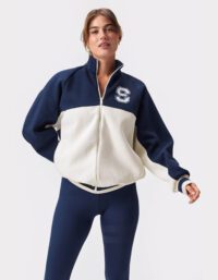 Stronger Varsity Zip Sweatshirt