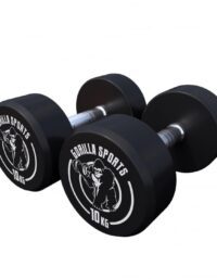 Gorilla Sports Hantlar GS Gummi 2x10kg